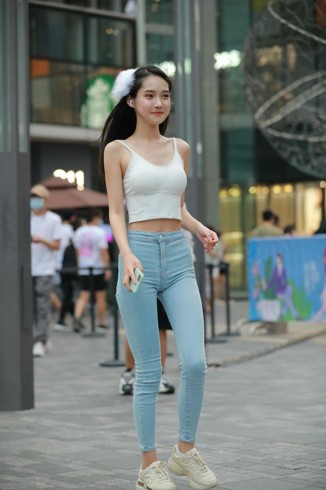 非常漂亮的牛仔裤女孩【98P】J2144-无忧兔兔