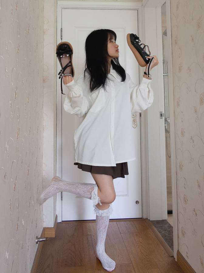 图片[3]-百褶裙可爱又大方的小姑娘【122P】20002-无忧兔兔
