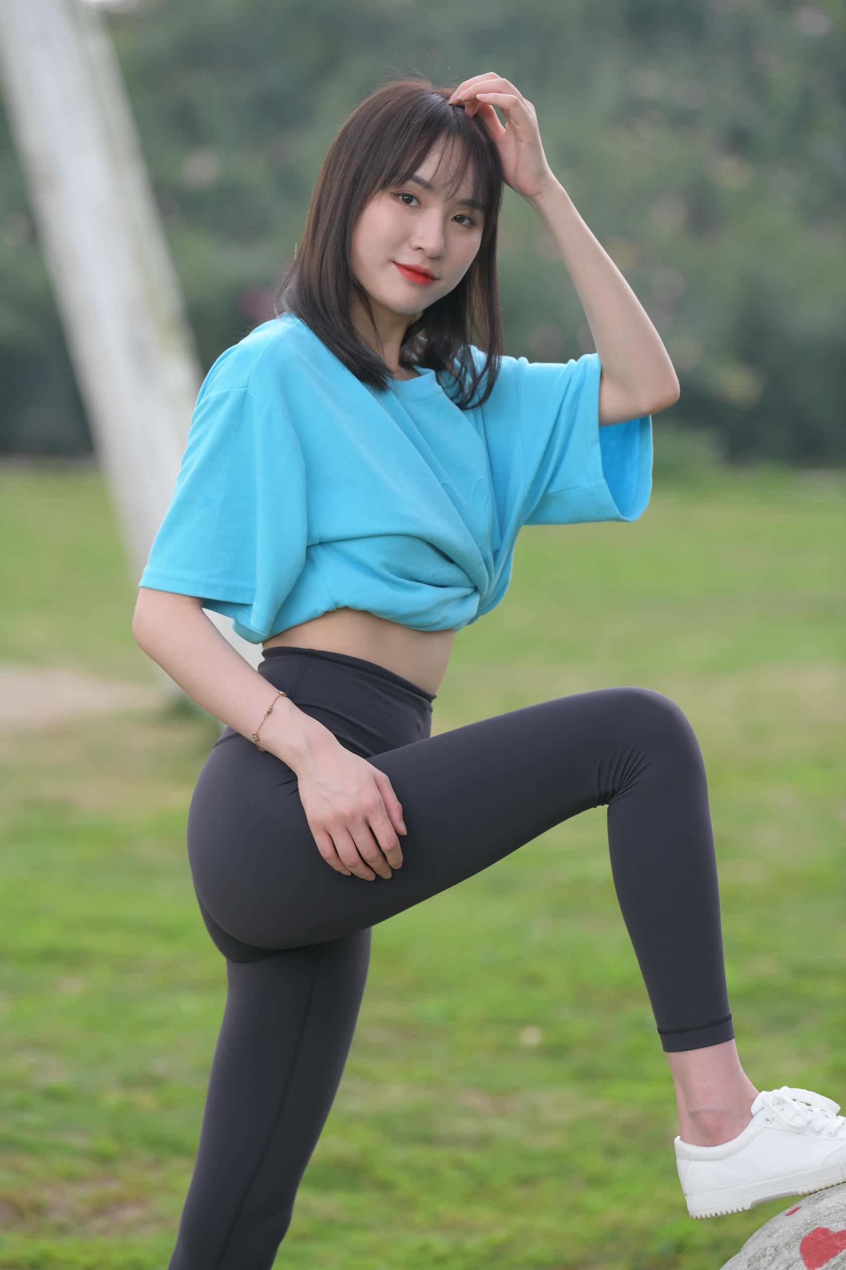 图片[3]-乖乖女瑜伽裤女孩【538P】J2224-无忧兔兔