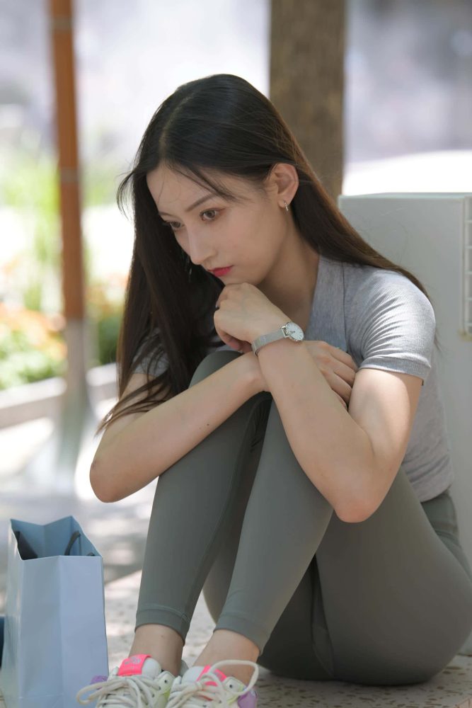 清纯瑜伽裤女孩【501P】J2192-无忧兔兔