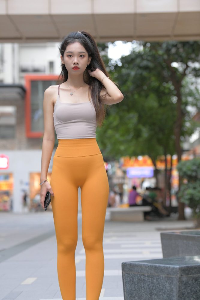 超级可爱的橘黄瑜伽裤女孩J3030 801P1V-28.0GB-无忧兔兔