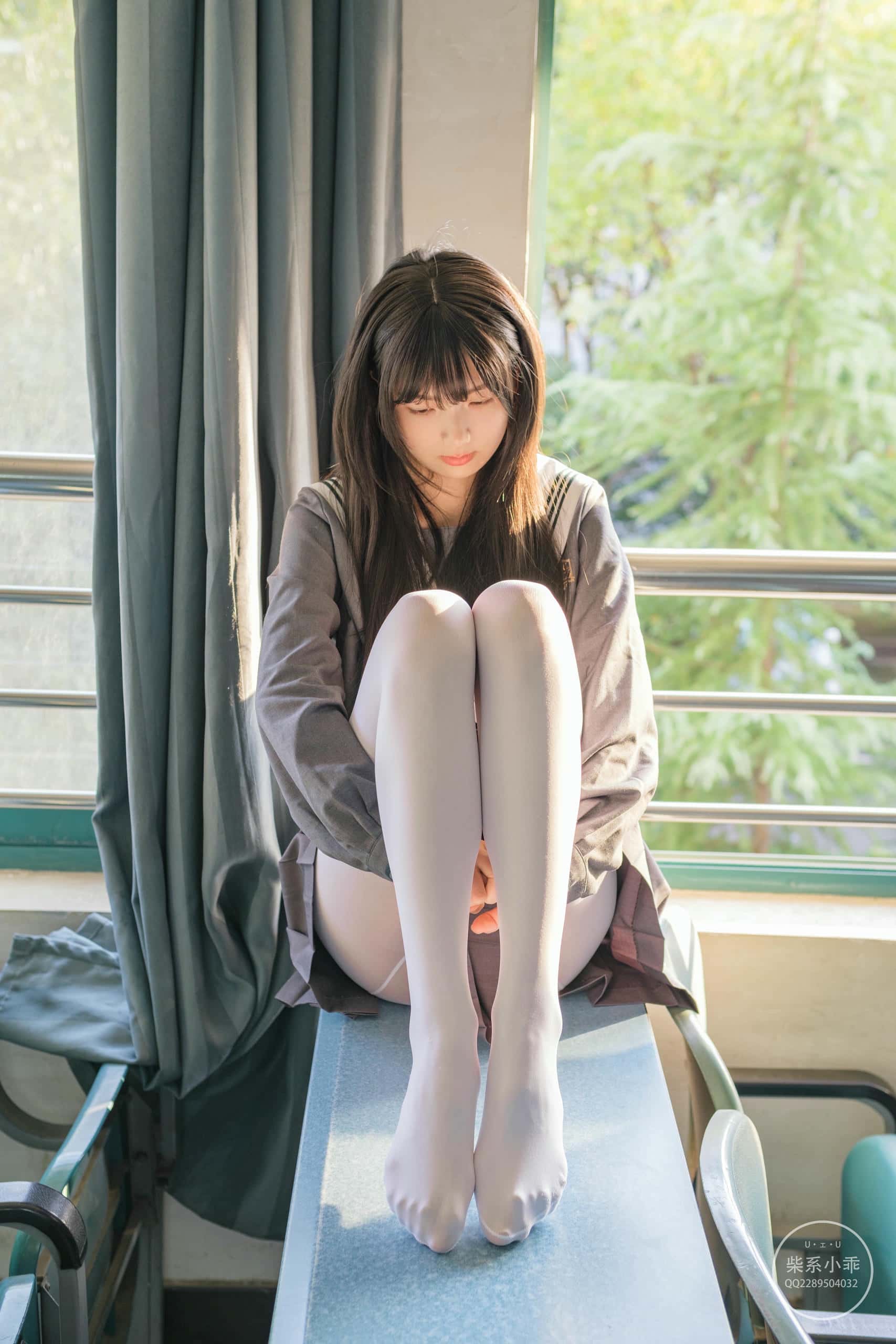 图片[2]-白丝清纯少女真的太可爱了【60P】J2001-无忧兔兔