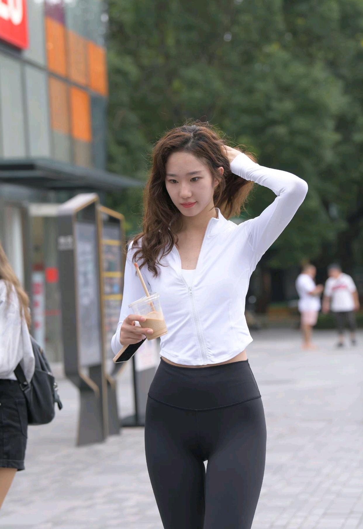 图片[5]-像刘亦菲的黑色瑜伽裤女孩J2237 340P1V-14.8GB-无忧兔兔