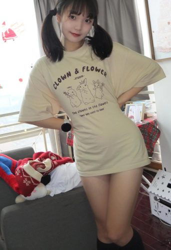 图片[10]-网格丝袜的清纯双马尾小姑娘-无忧兔兔