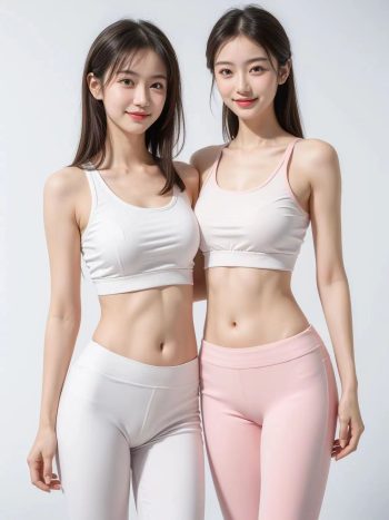 图片[18]-AI瑜伽裤清纯妹子系列图-无忧兔兔