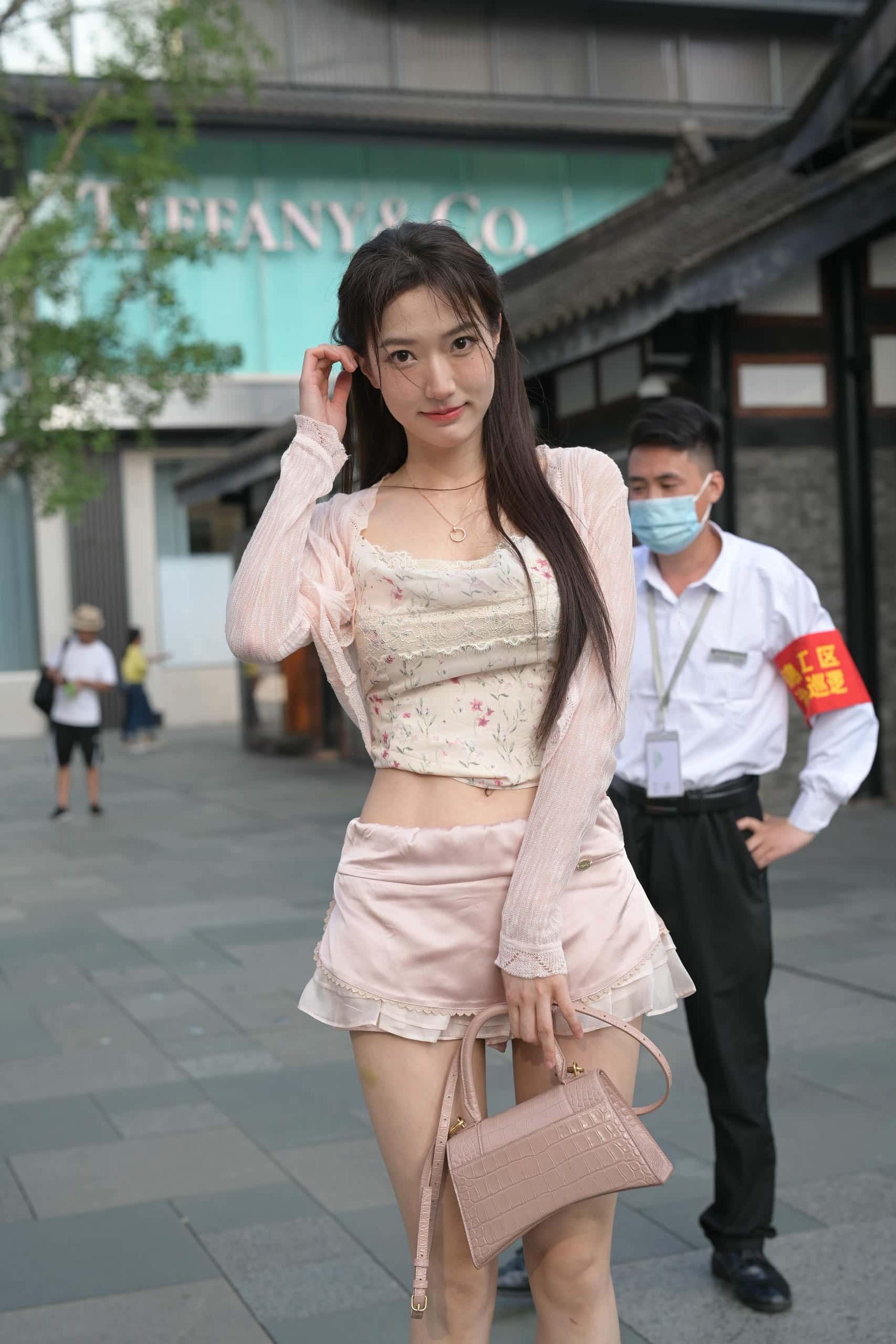 图片[2]-穿蕾丝蛋糕裙的粉色系少女【131P】J7577-无忧兔兔