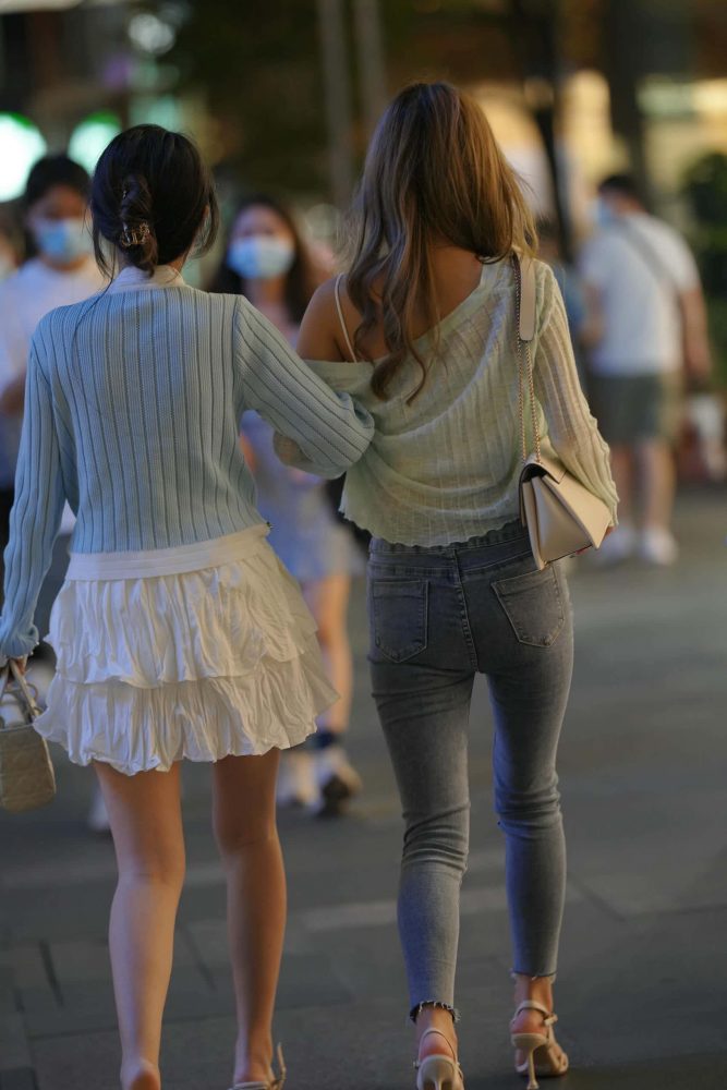 牛仔热裤女孩【114P】J4541-无忧兔兔